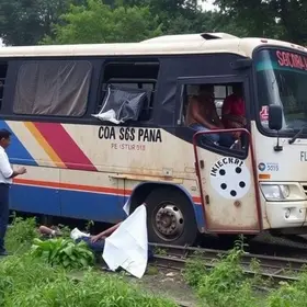 acidente com ônibus do Águia