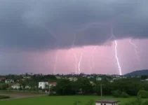 dia de tempestades em Marabá