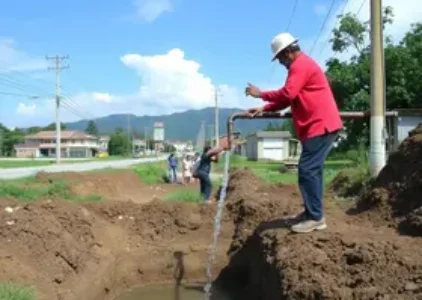 abastecimento de água